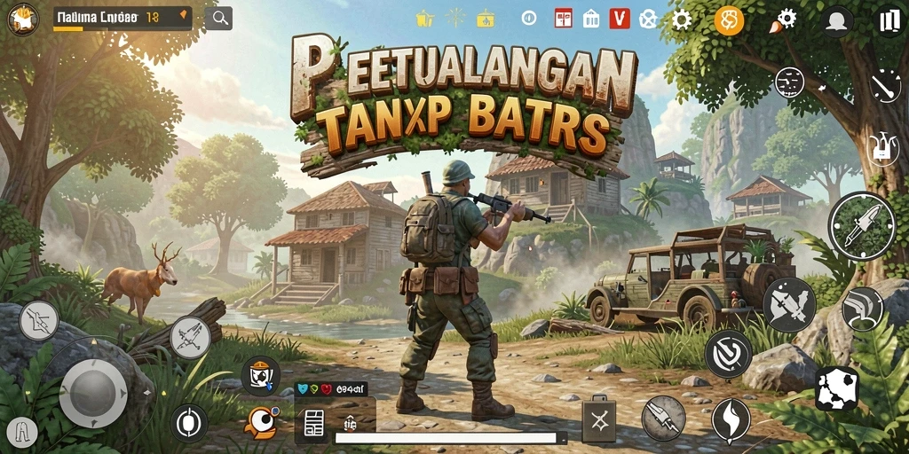 Gameplay menakjubkan dalam dunia luas 3446.