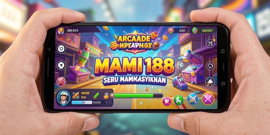 Screenshot gameplay MAMI188 menunjukkan aksi seru dalam permainan Arcade.