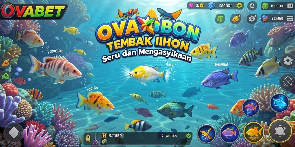Screenshot gameplay Tembak Ikan yang penuh aksi dan seru.