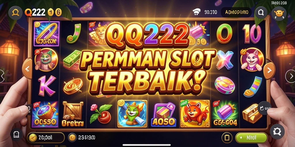 Screenshot gameplay QQ222 menunjukkan keseruan bermain Slot dengan grafis yang memukau.