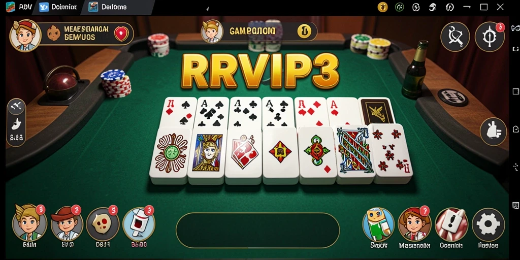 Tampilan gameplay seru di RPVIP3 dengan pemain berkompetisi.