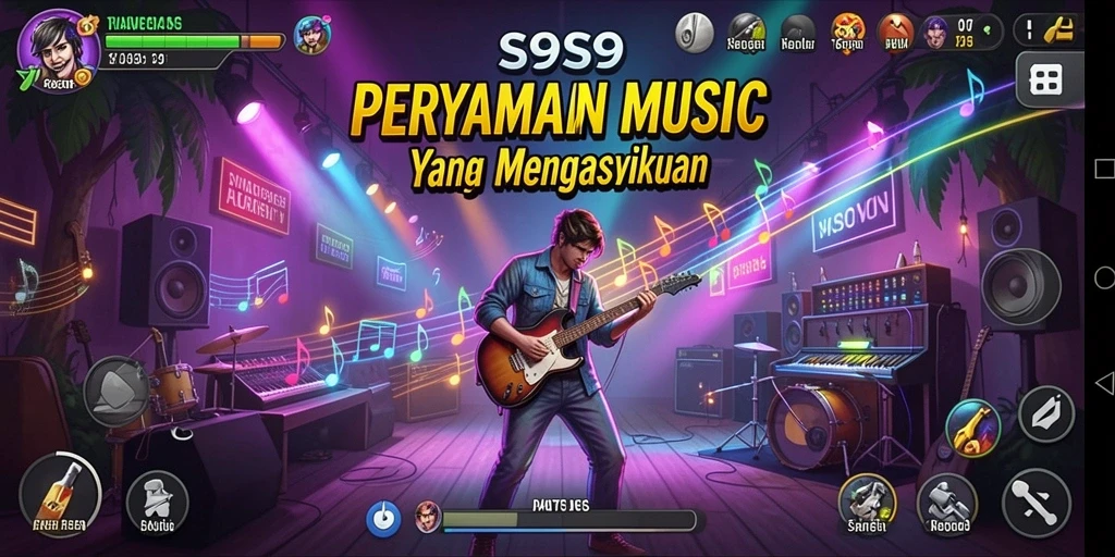 Tampilan gameplay S9S9 yang menarik dan penuh energi.