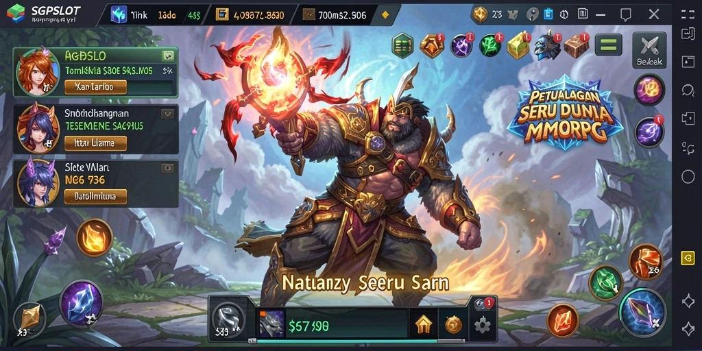 Tampilan screenshot <strong>SGPSLOT</strong> menampilkan aksi seru dalam petualangan MMORPG.